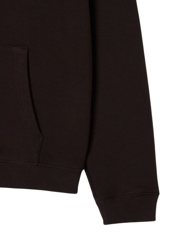 Lacoste Relaxed Fit Cotton Fleece Hoodie