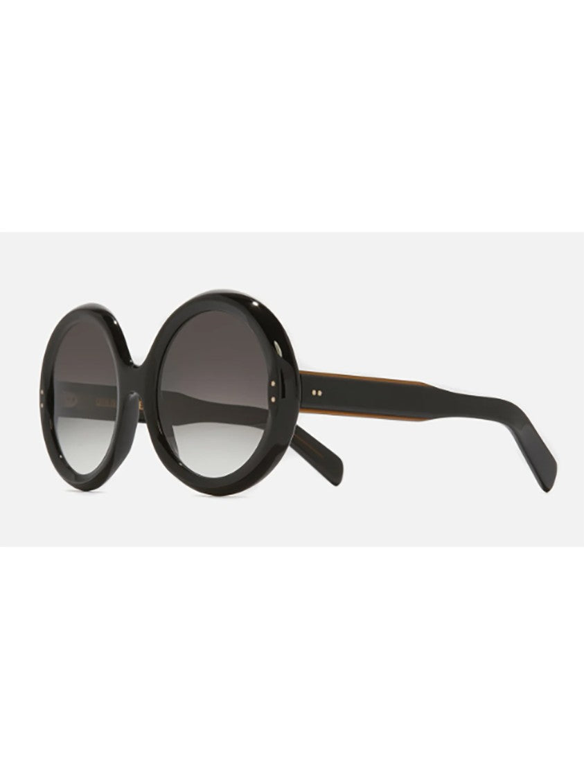 Cutler And Gross Oversized Black Acetate Sunglasses With Dark Gradient Lenses