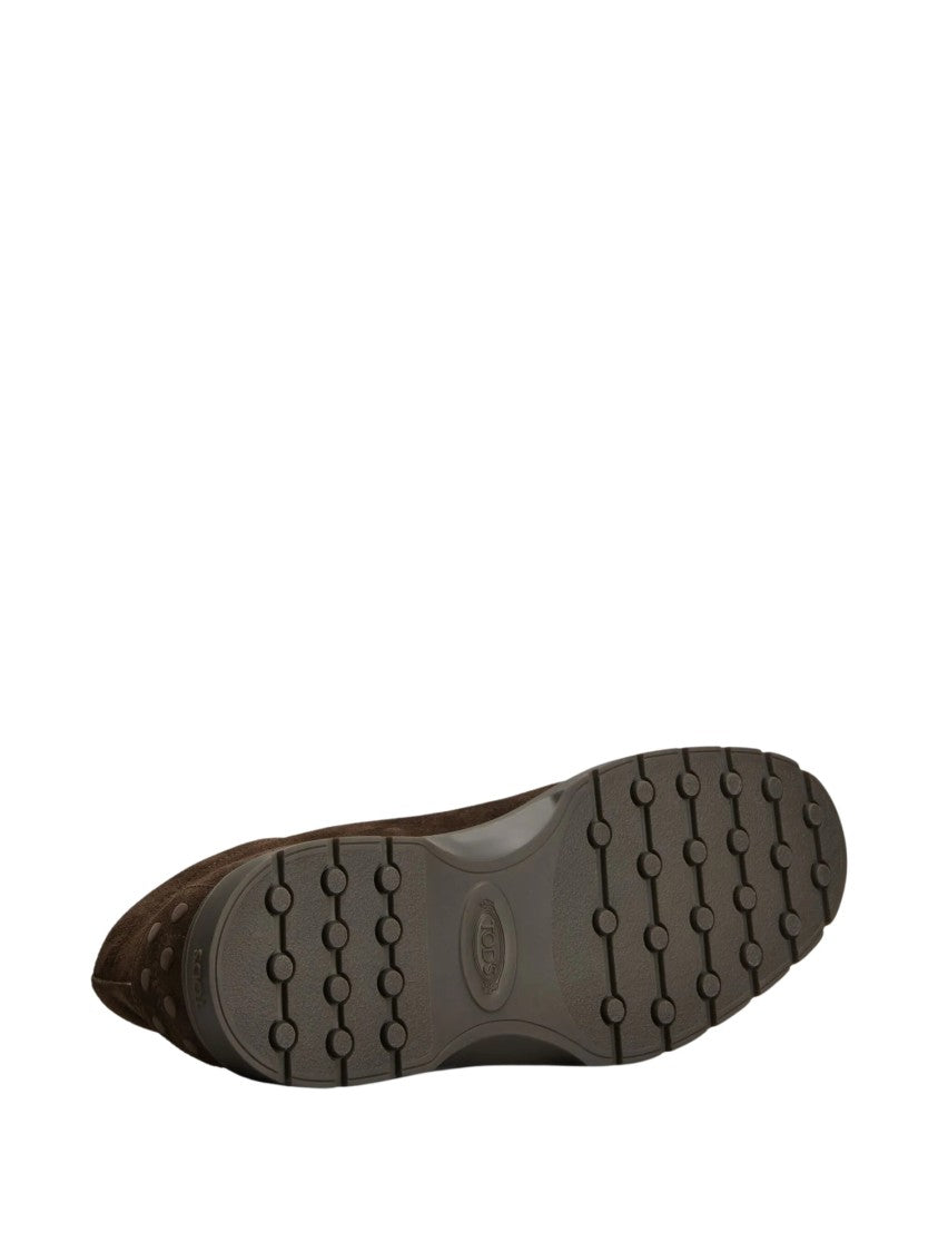 Tod's Mid-Top Suede Boots