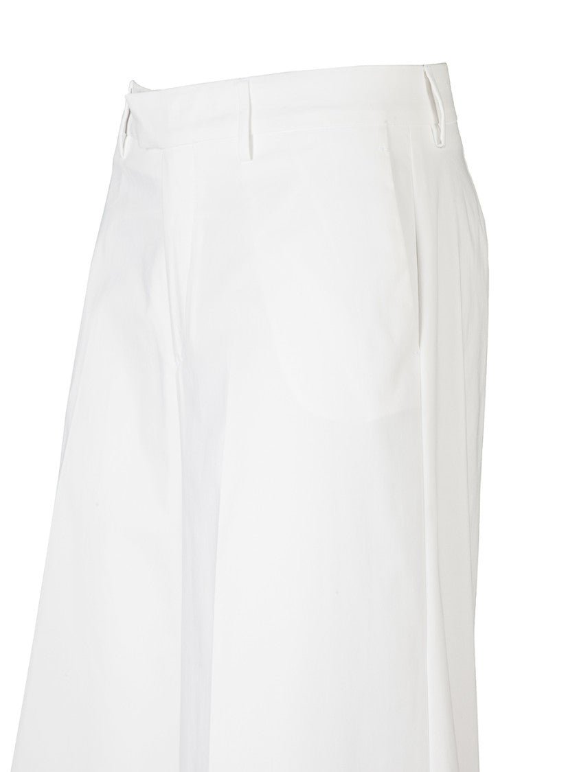 Berwich Wide-Leg Cotton Pants With Tailored Design