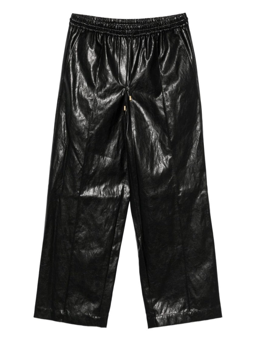Michael Kors Cropped Trousers With Shiny Finish