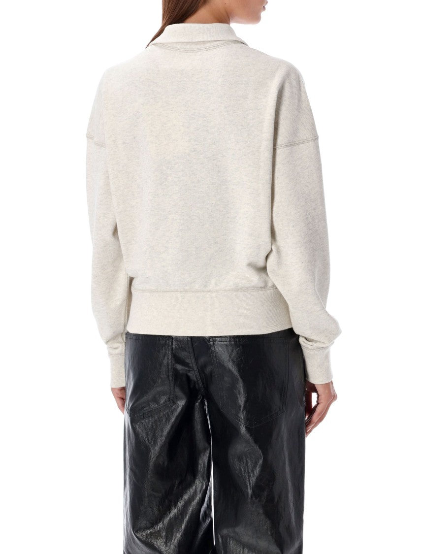 Isabel Marant Étoile Ross Half Zip Sweatshirt