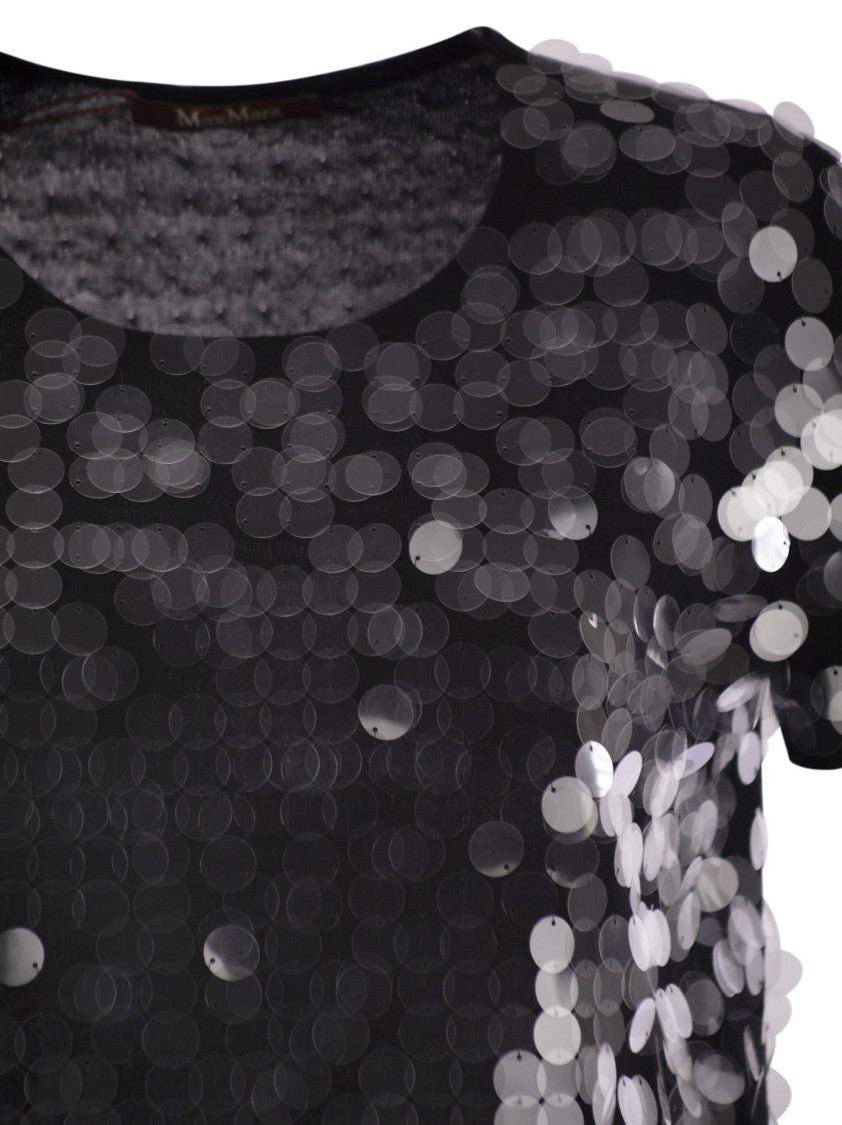 Max Mara Saio - Wool Sweater With Sequins