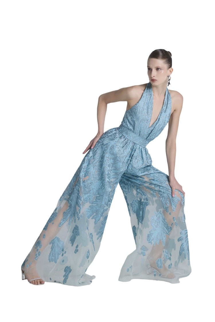Saiid Kobeisy Brocade Jumpsuit