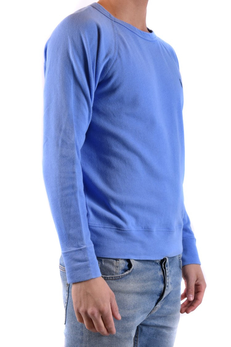Polo Ralph Lauren Blue Classic Crew Neck Logo Sweatshirt