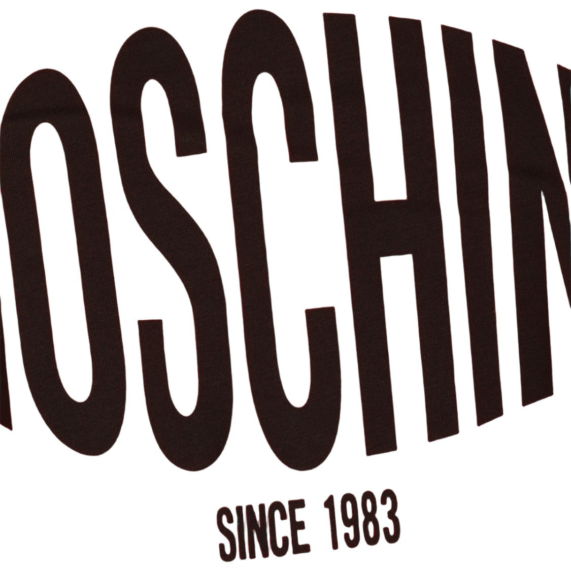 Moschino Short-Sleeve Red T-Shirt With Bold Moschino Graphic
