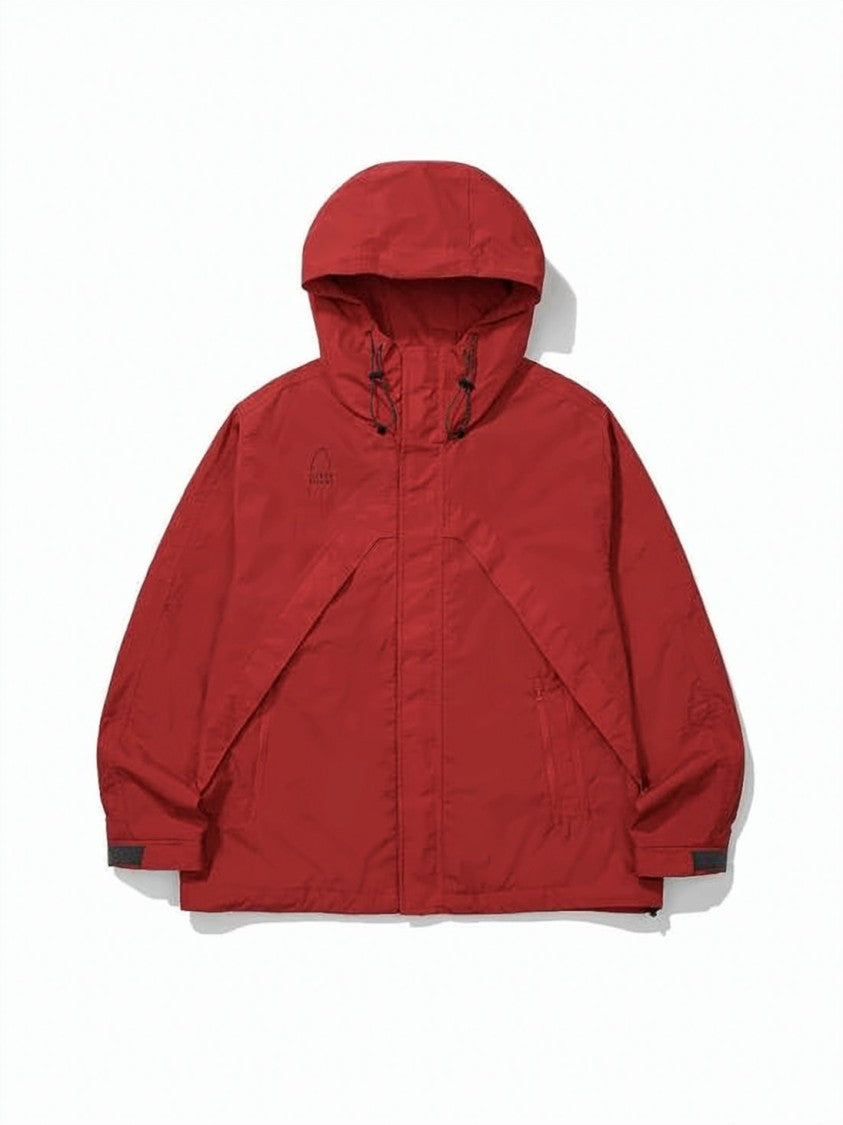 Sierra Designs Boxy Hooded Jacket With Concealed Zipper