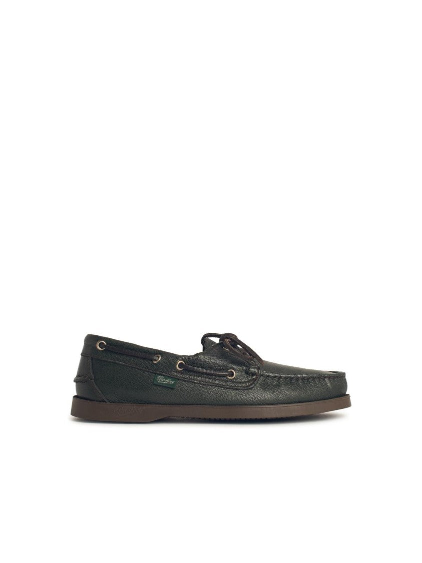 Paraboot Scarpa 'Barth' In Green Leather