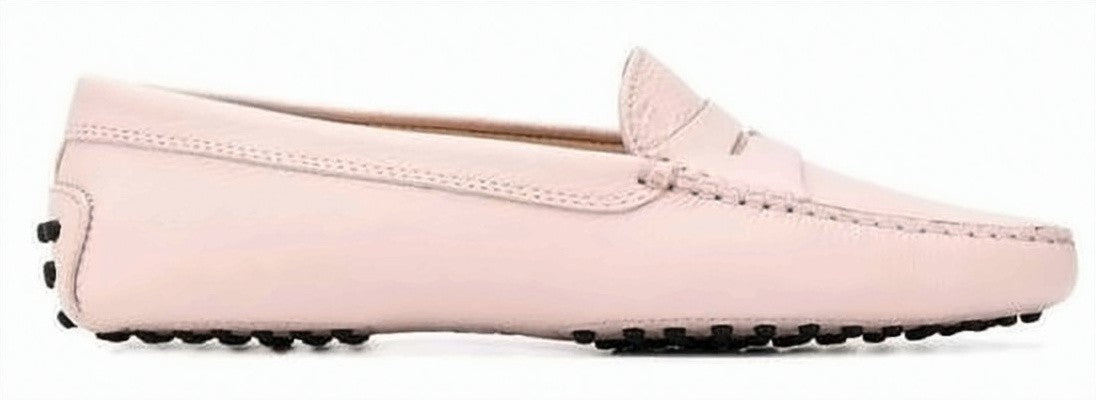 Tod's Smooth Leather Loafer With Penny Slot And Rubber Sole