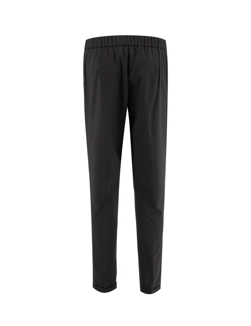 Fabiana Filippi Black Wool Trousers