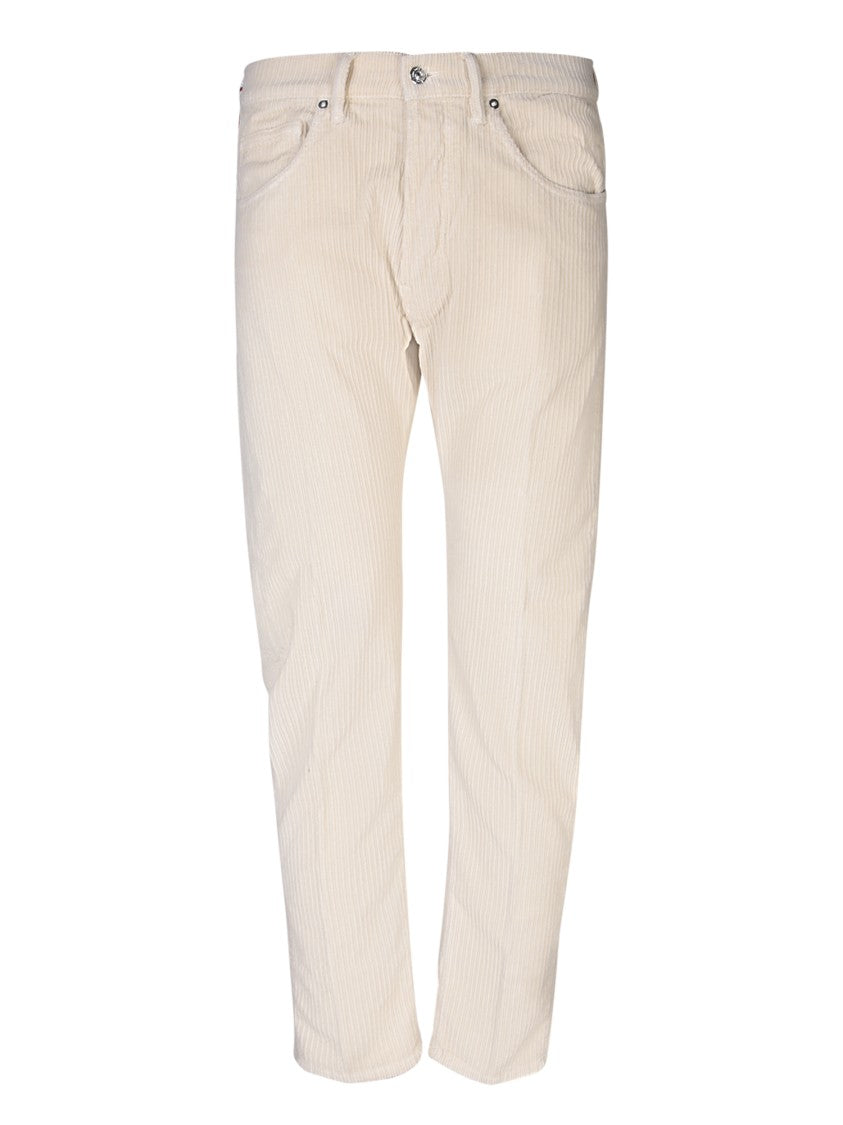 Nine In The Morning Modern Fit Five-Pocket White Jeans