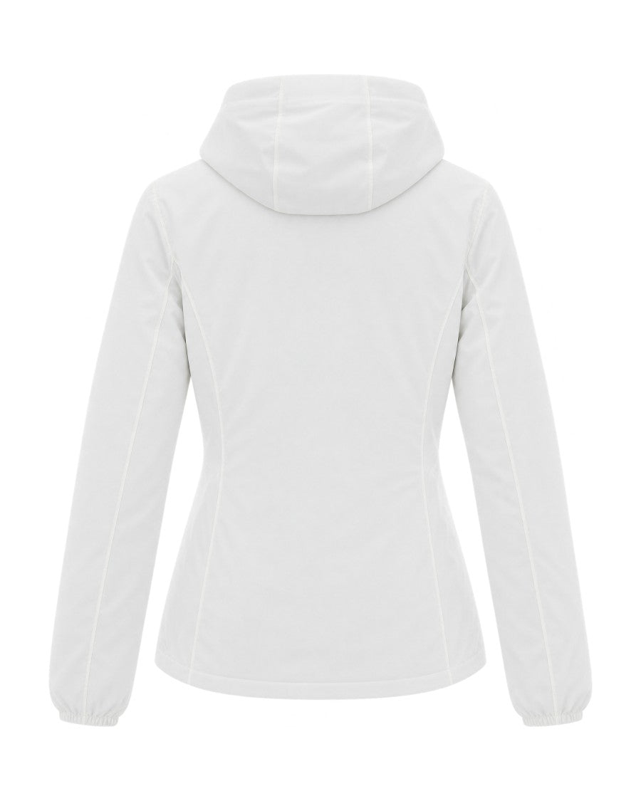 K-Way Double-Faced Slim-Fit Puffer Jacket With Non-Detachable Hood