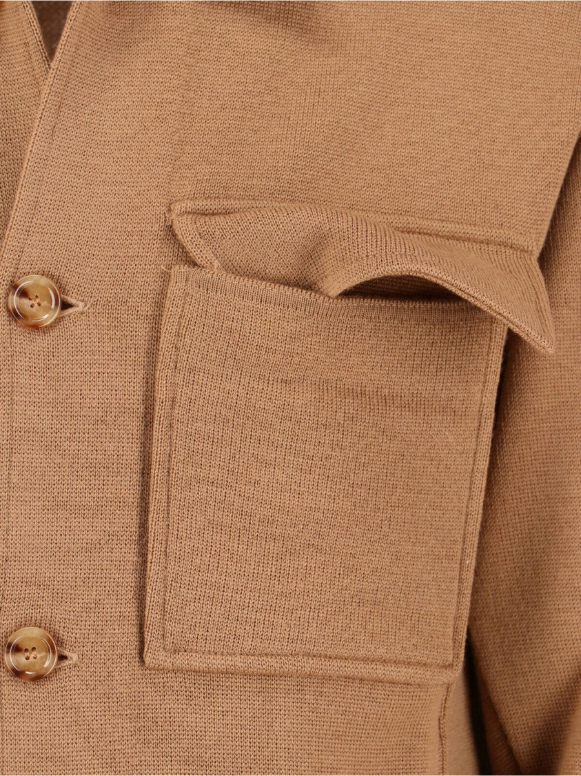 Lardini Virgin Wool Jacket – Beige