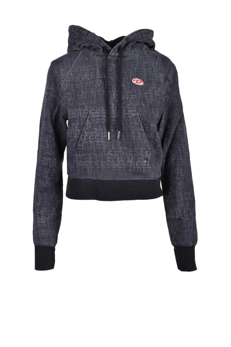 Diesel Cotton & Elastane Sweatshirt - Grey