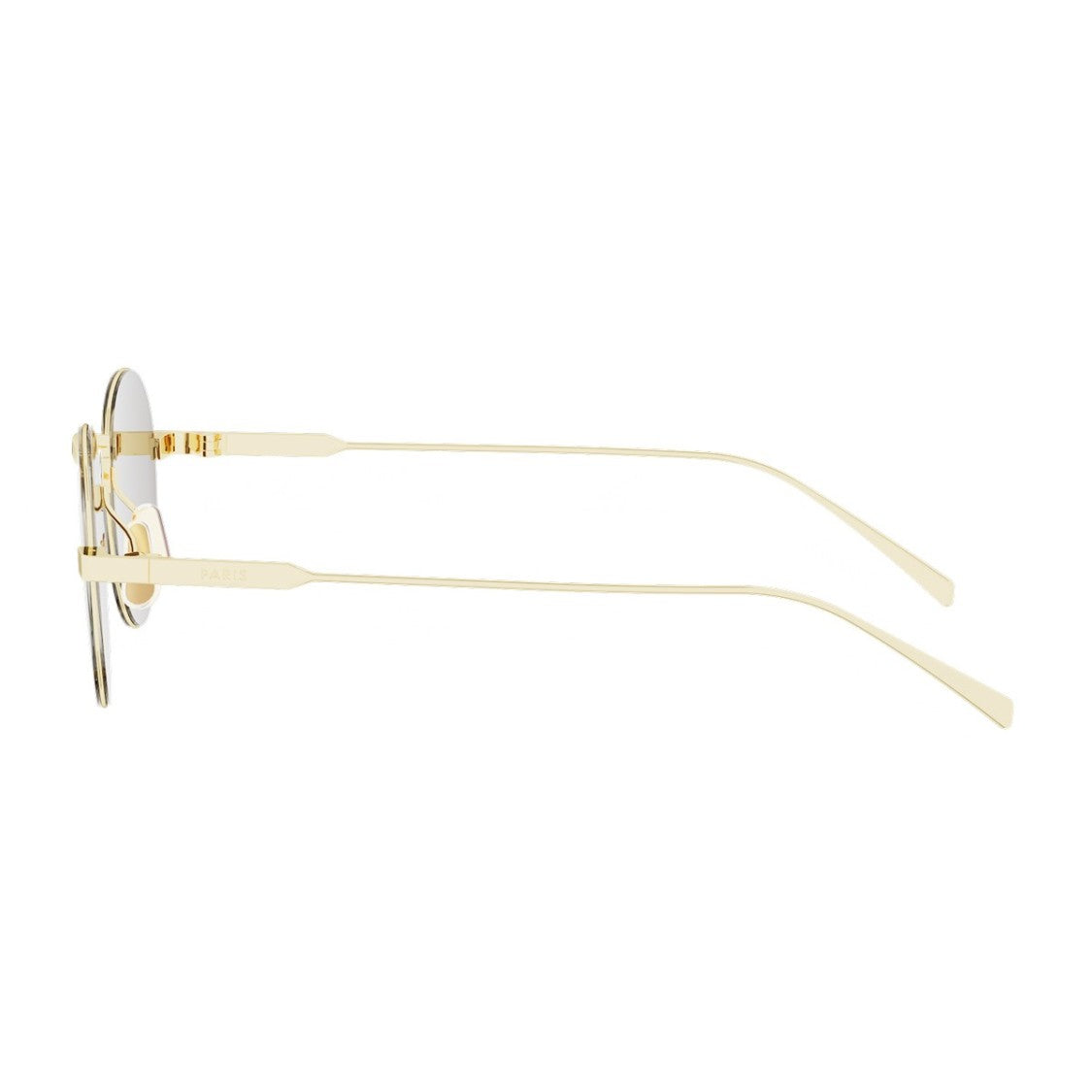 Celine Gold Metal Round Sunglasses