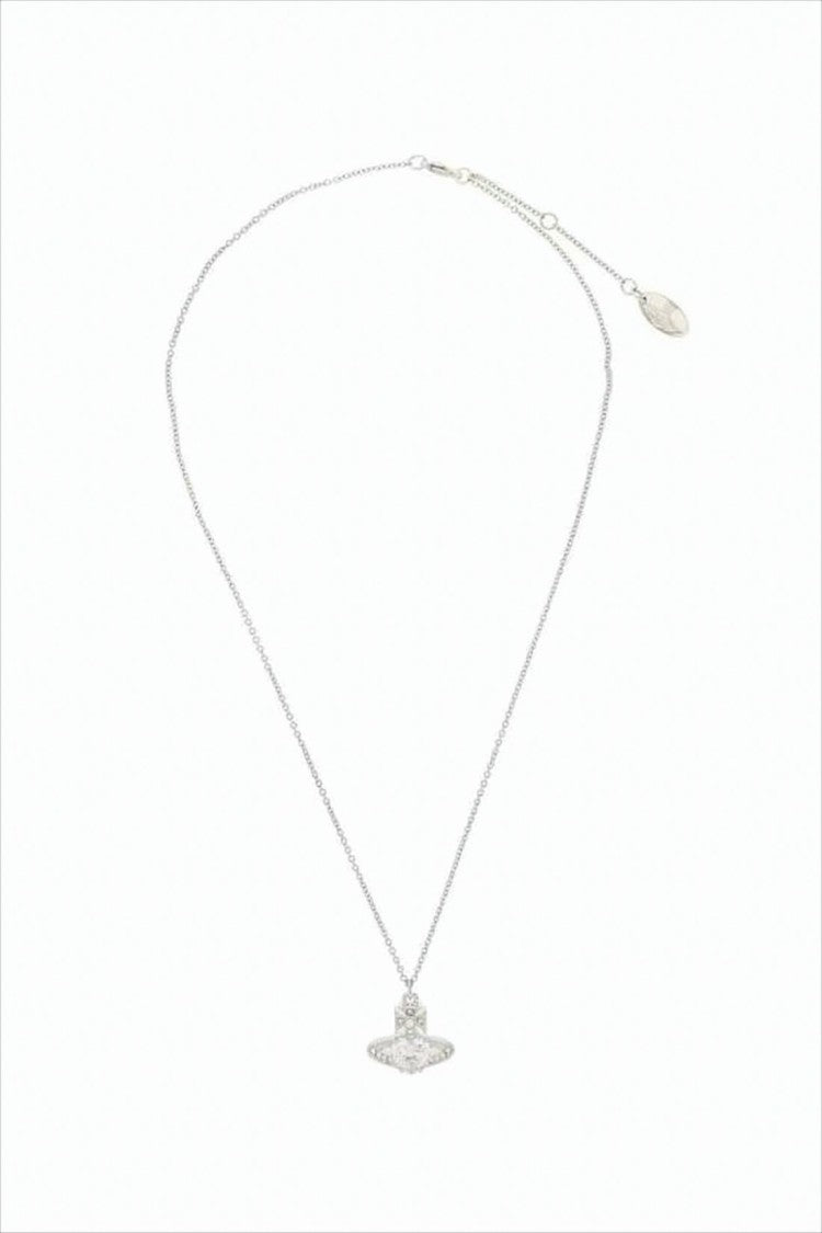 Vivienne Westwood Silver Pendant Necklace With Distinctive Design