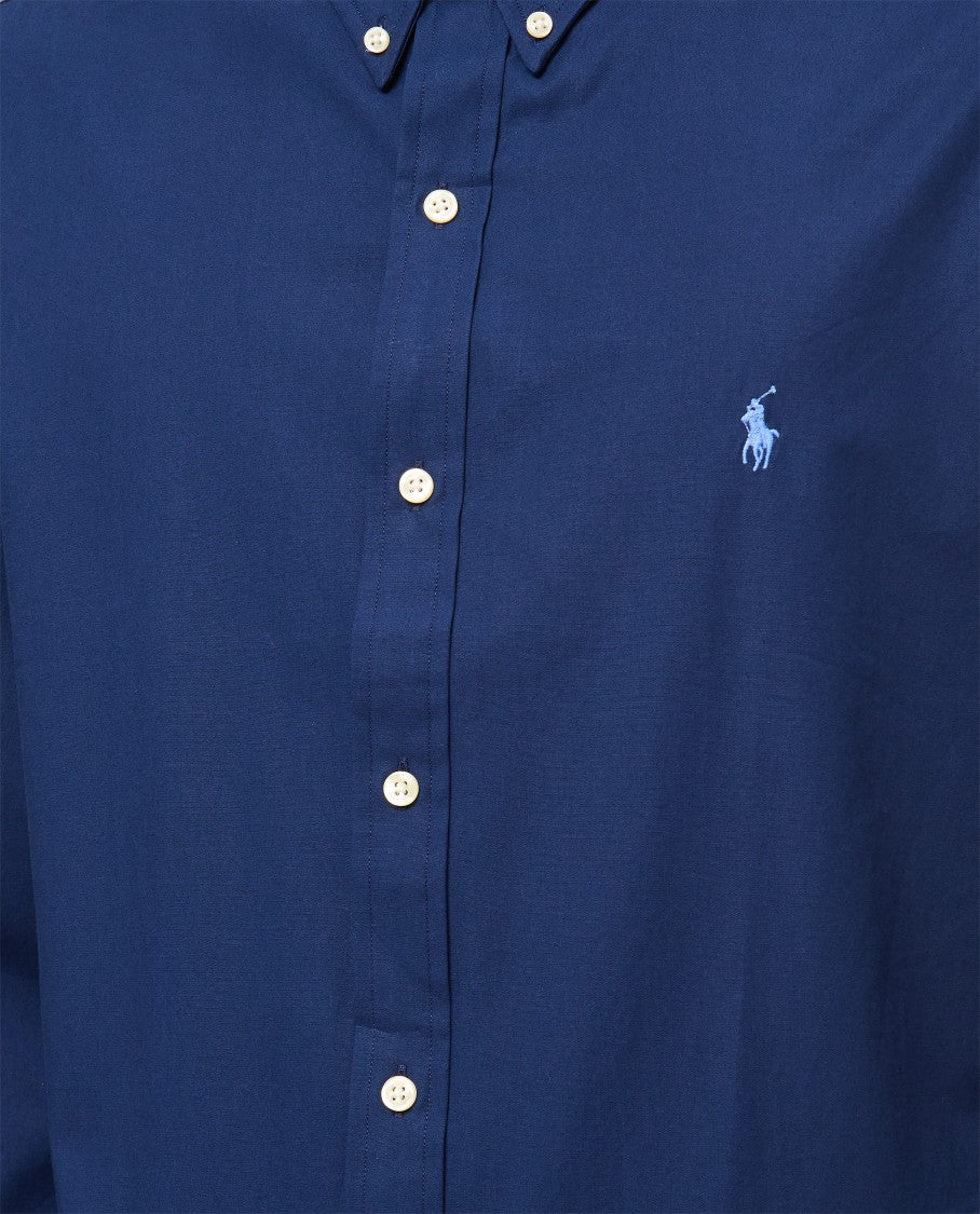 Polo Ralph Lauren Button-Down Cotton Shirt With Adjustable Cuffs