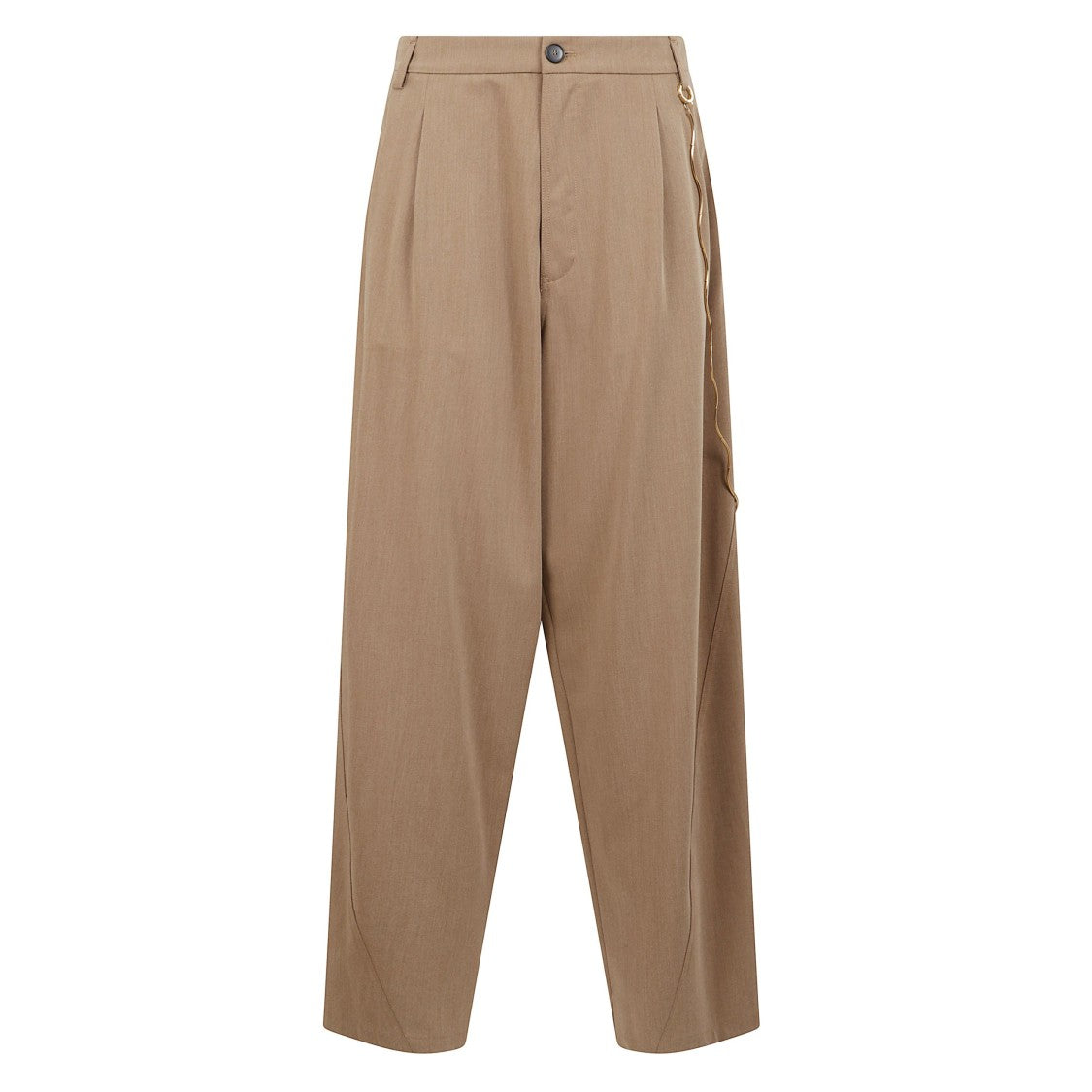 Darkpark Low-Waisted Pleated Pants