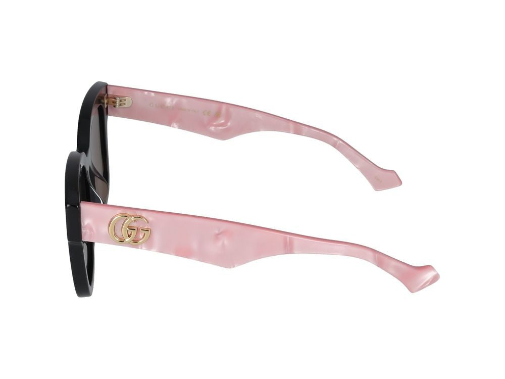 Gucci Black Gg0998s Square Gold Sunglasses