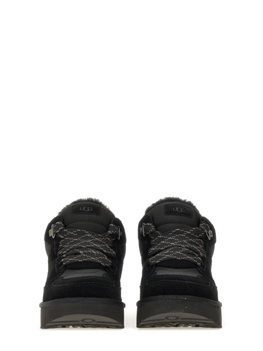 Ugg Lowmel Textured Panels Leather Sneakers