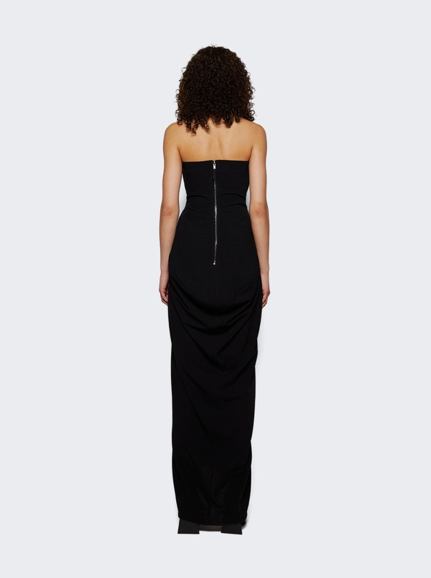 Rick Owens Amphora Prong Gown Black