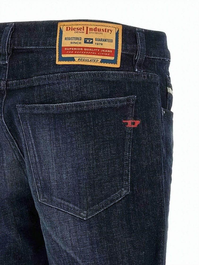 Diesel Slim-Fit Denim Jeans With Subtle Fading