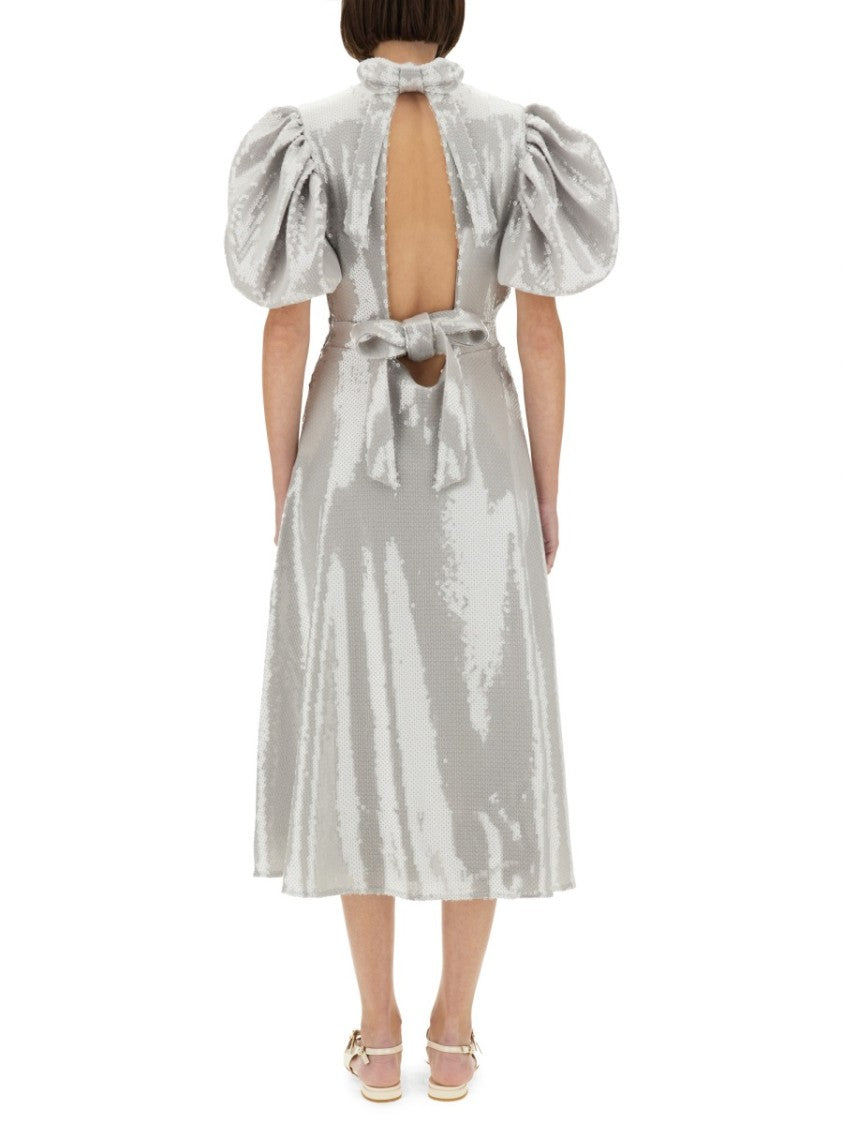 Rotate Birger Christensen Sequined Midi Dress