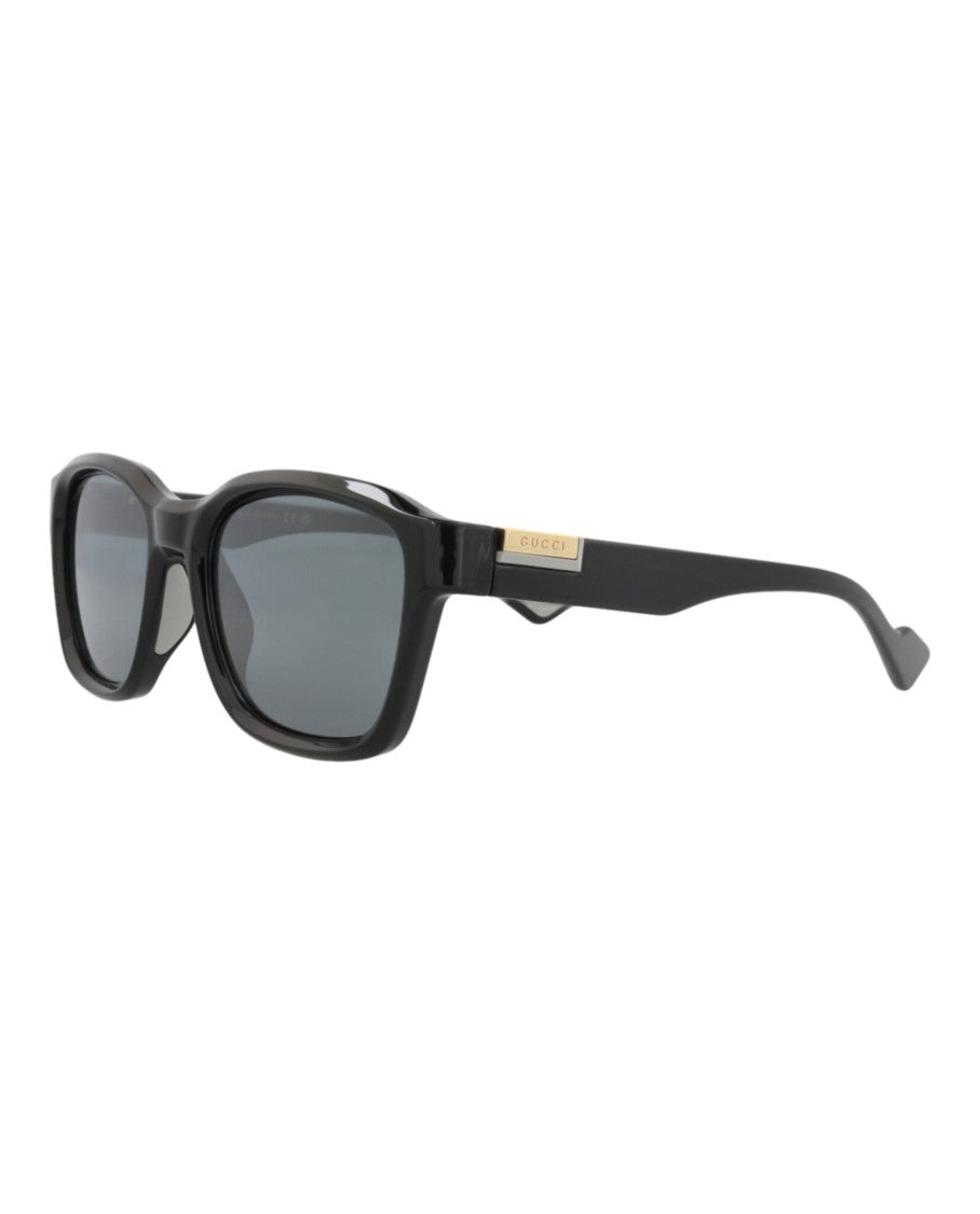 Gucci Square-Frame Injection Sunglasses