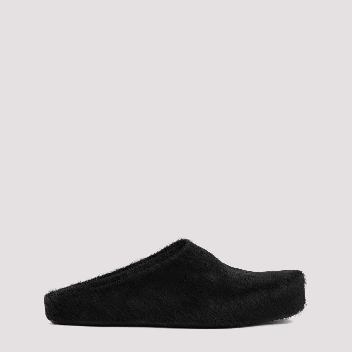 Marni Black Fussbett Sabot Mules