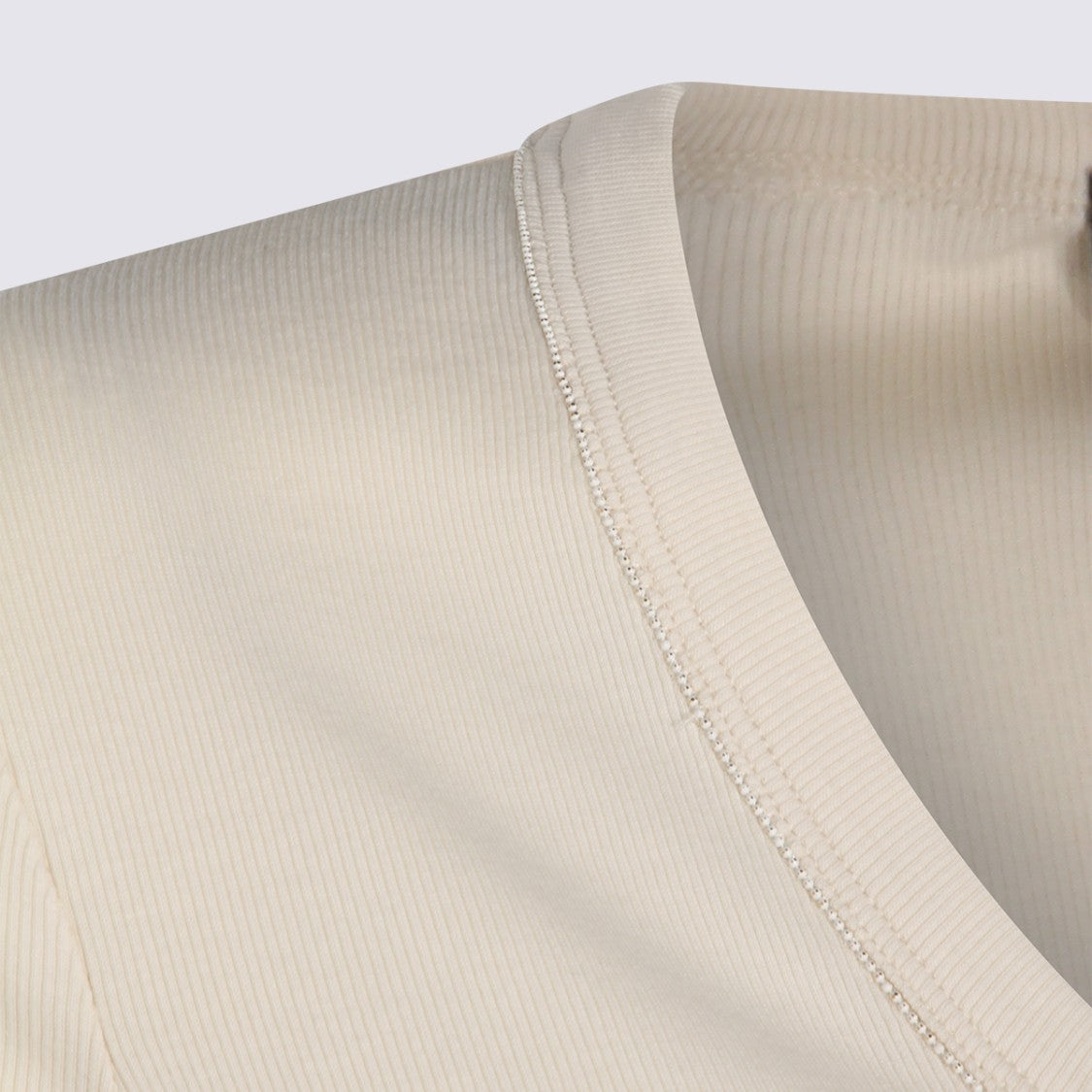 Fabiana Filippi White Cotton Top