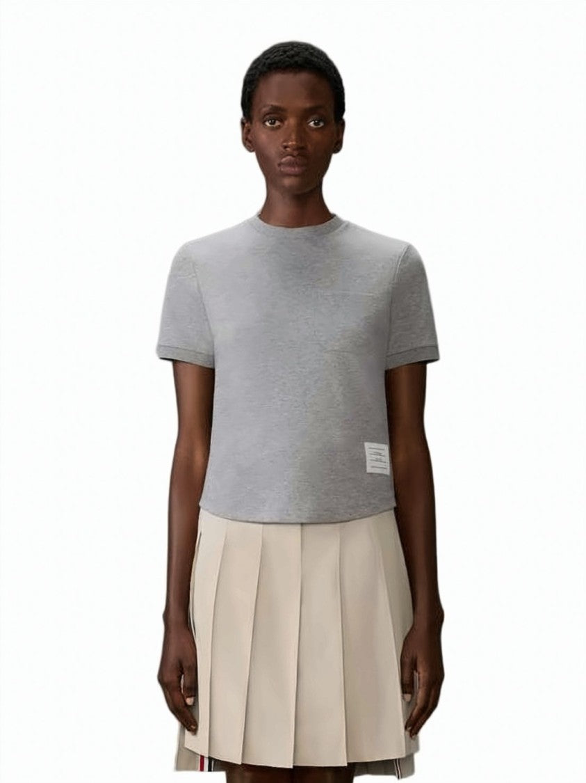 Thom Browne Cotton Milano Pocket T-Shirt With Relaxed Fit