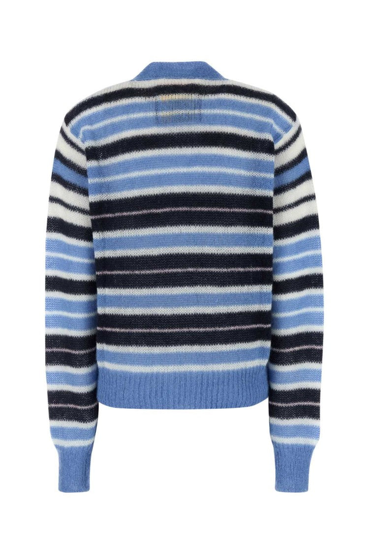 Marni Multicolor Mohair Blend Cardigan
