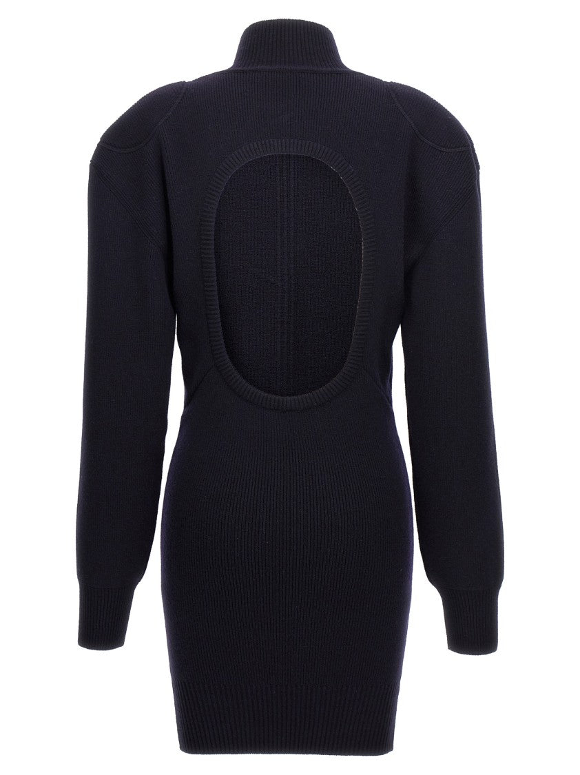 Stella Mccartney Ribbed Knit Mini Dress