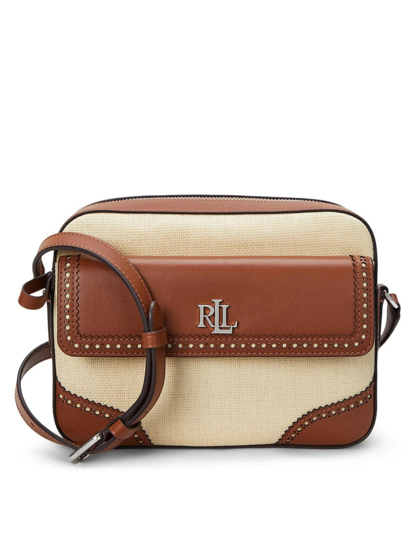 Lauren Ralph Lauren Rectangular Crossbody Bag In Smooth Leather