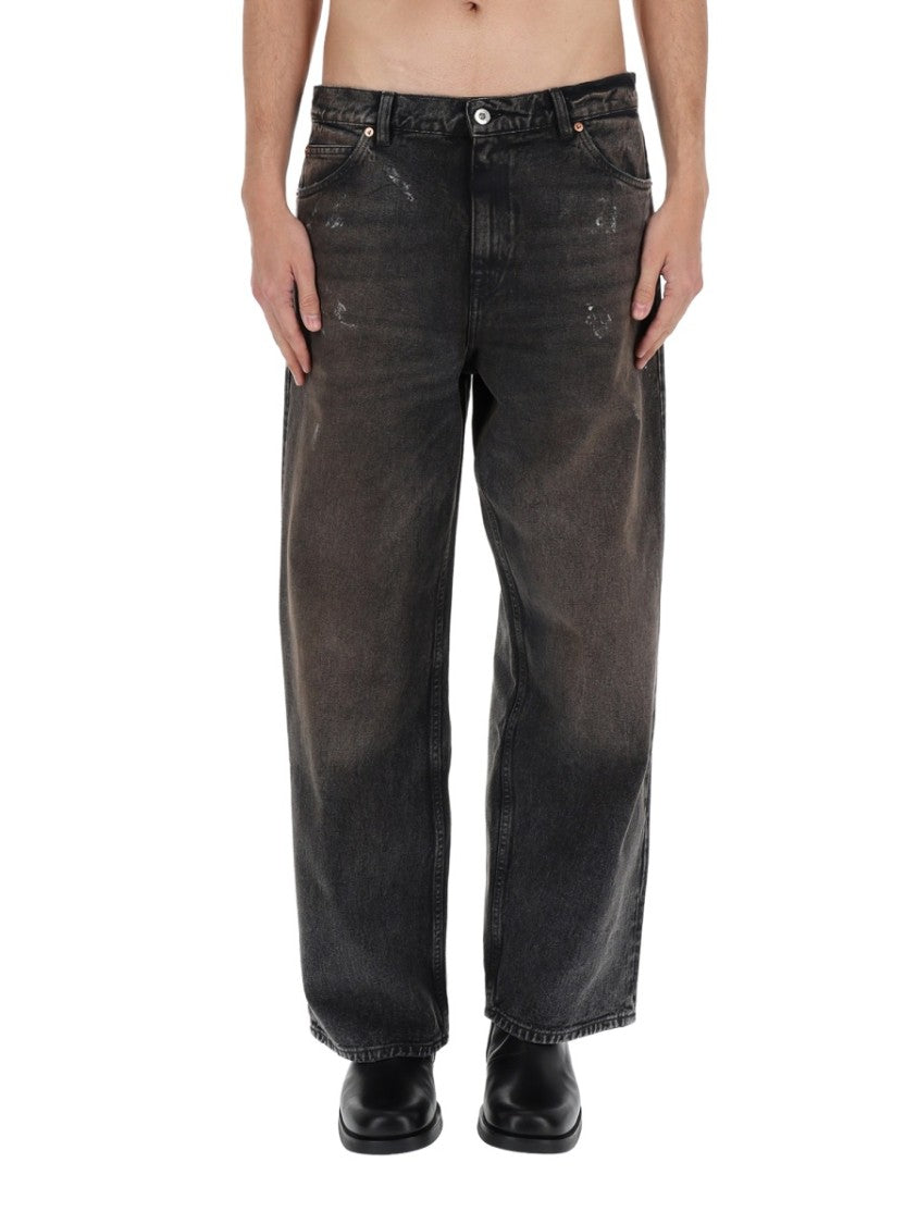 Our Legacy Vast Cut Faded Denim Jeans