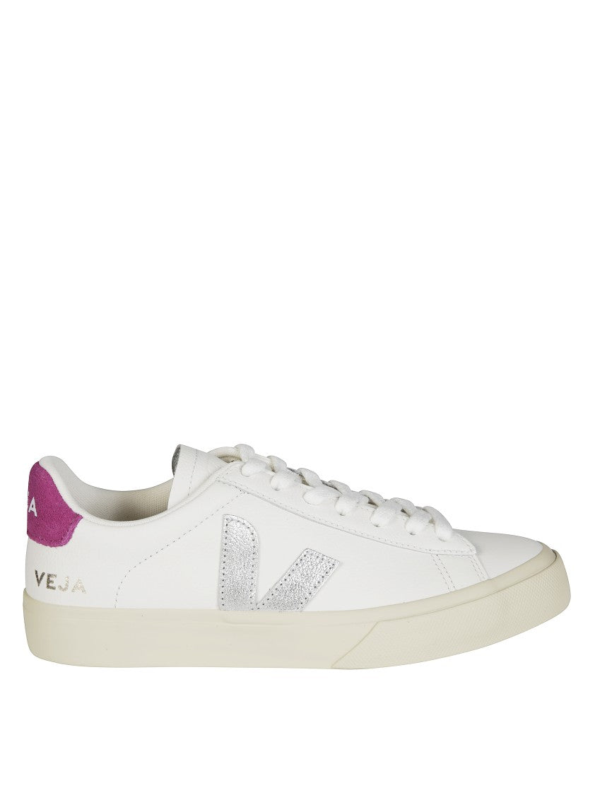 Veja Low-Top White Leather Sneakers