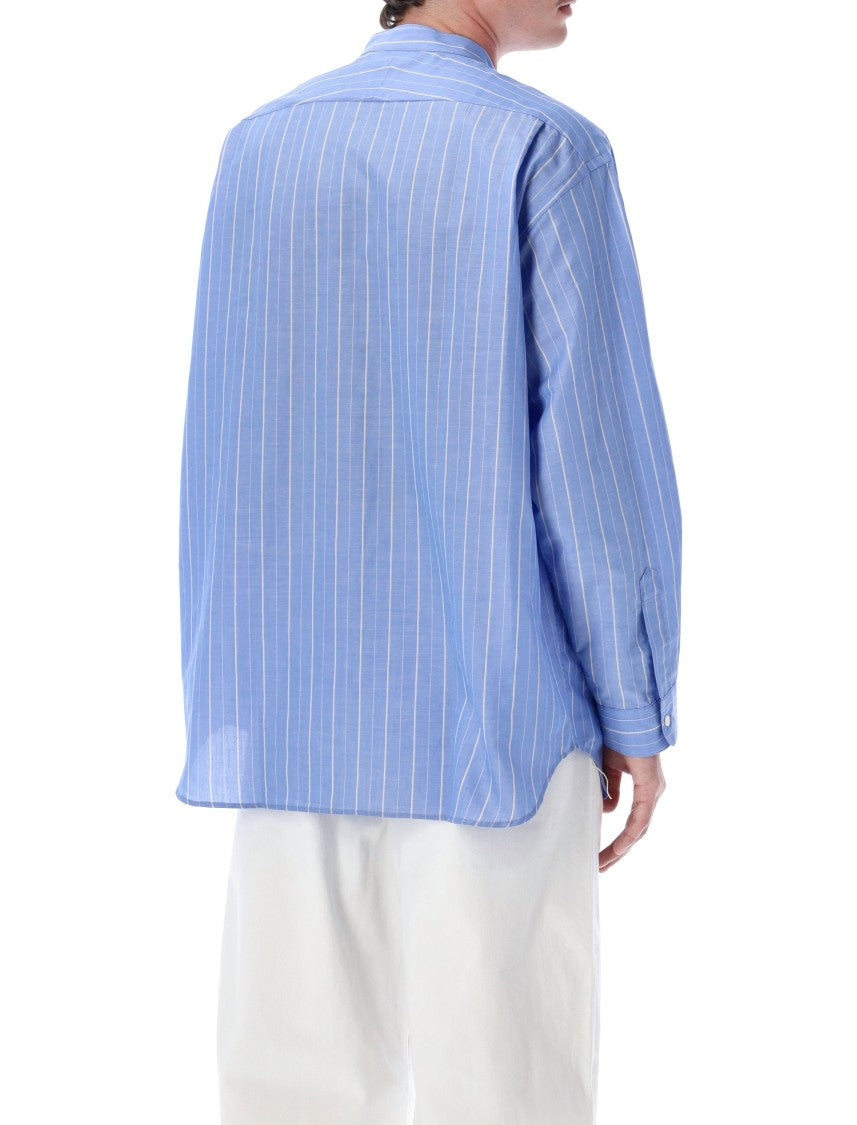 Still By Hand Pocketwork Shirt Light Blue Shirt