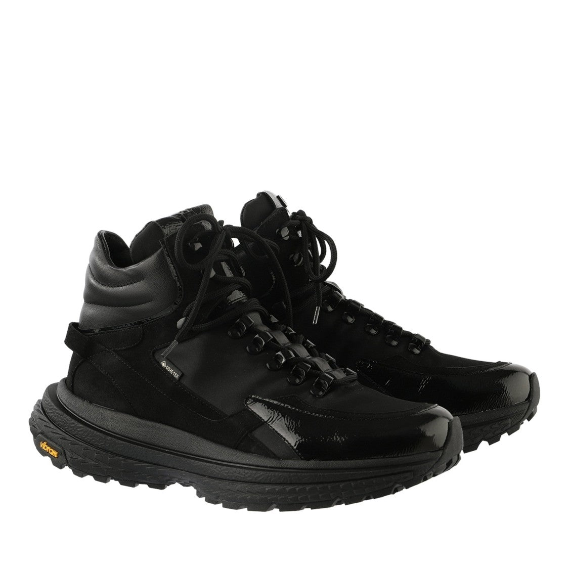 Högl Black Zac Recycled-Textile Wedge Boots