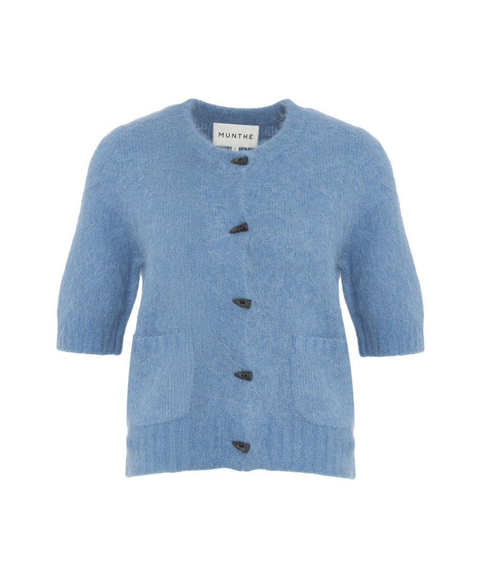 Munthe Locca' Short-Sleeved Cardigan