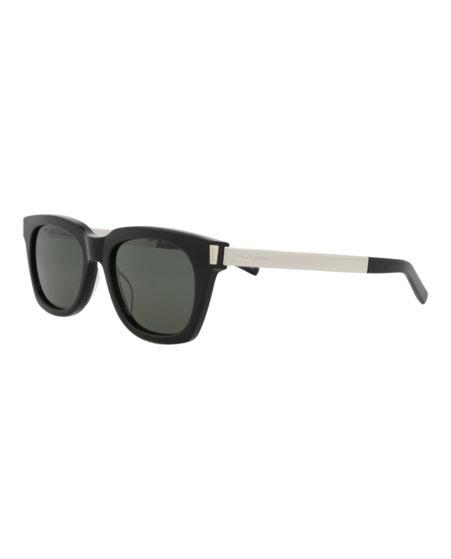 Saint Laurent Square-Frame Recycled Acetate Sunglasses
