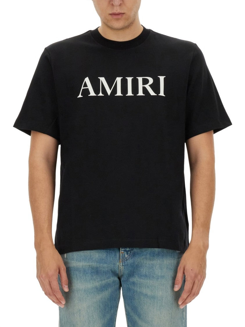 Amiri Regular Fit Bold Logo Cotton T-Shirt