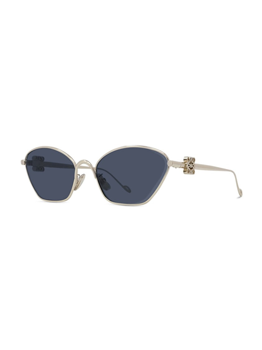 Loewe Metallic Lw40115u Geometric Metal Sunglasses