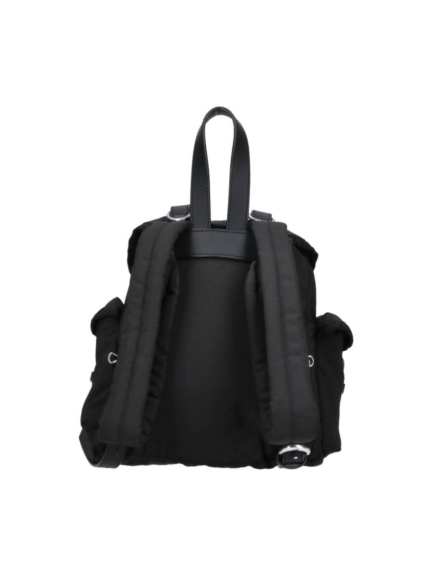 Vivienne Westwood Highland Black Fabric Leather Accent Backpack