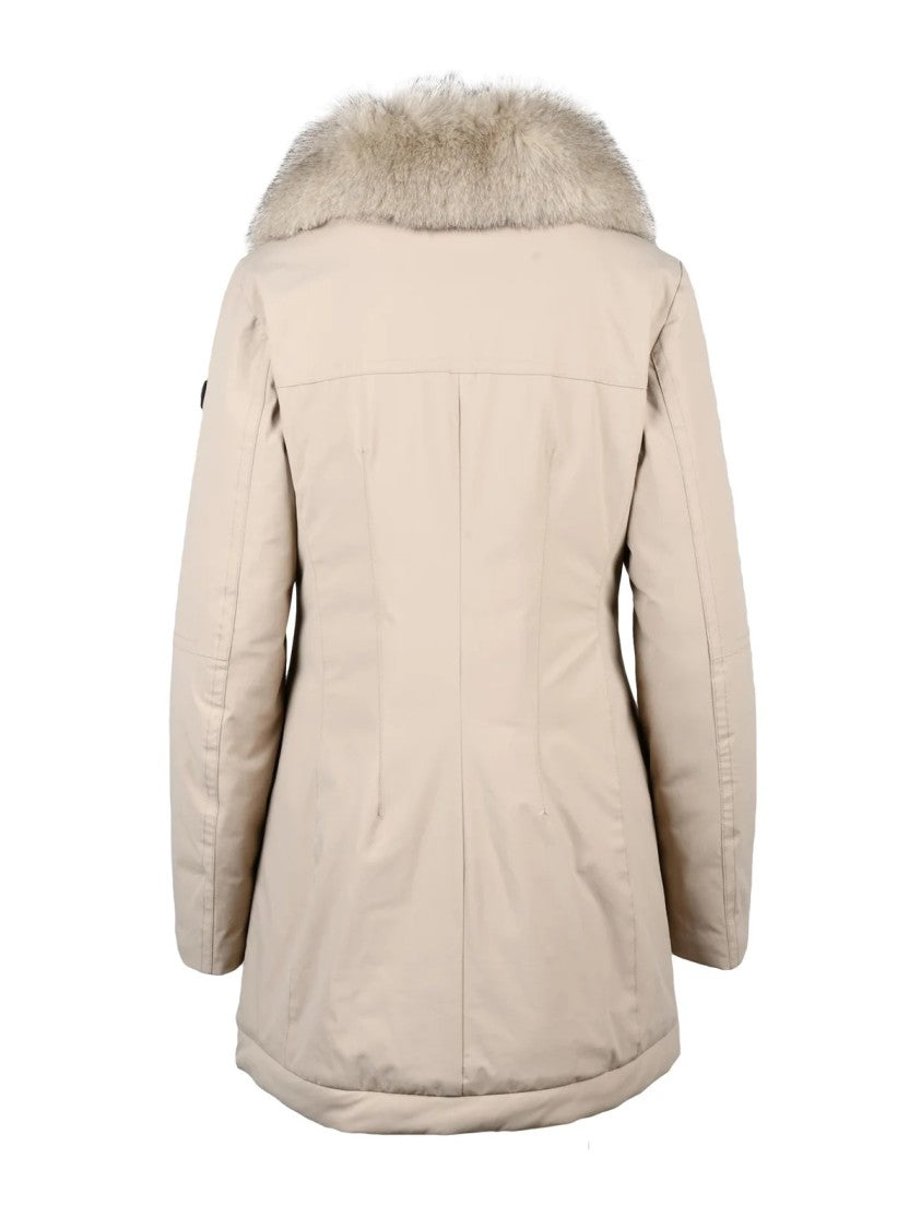 Peuterey Beige Polyamide Desmot Kl Parka