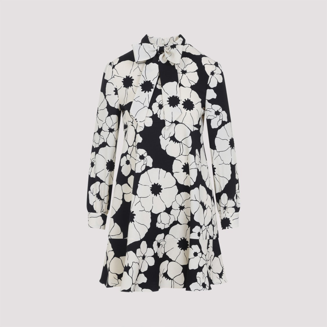 Celine Black Virgin Wool Dress