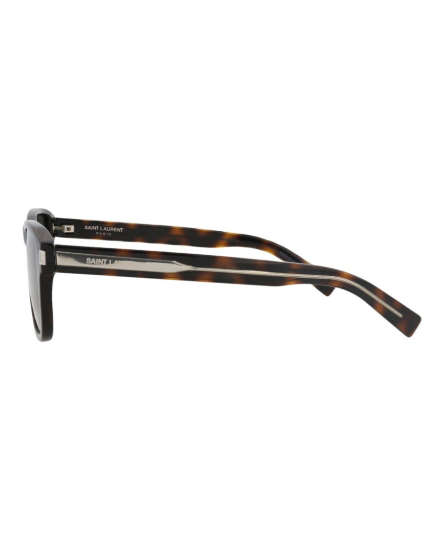 Saint Laurent Square-Frame Sunglasses In Recycled Acetate