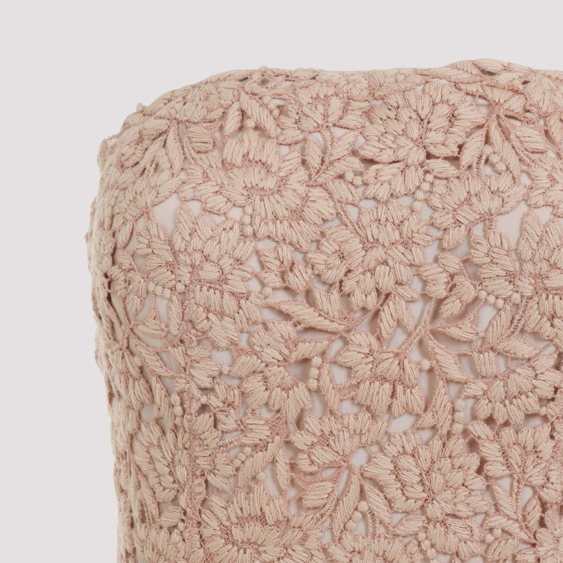 Ermanno Scervino Pink Polyester Midi Dress