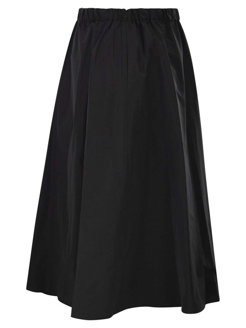 Max Mara Wkdcurvato - Long Taffeta Skirt