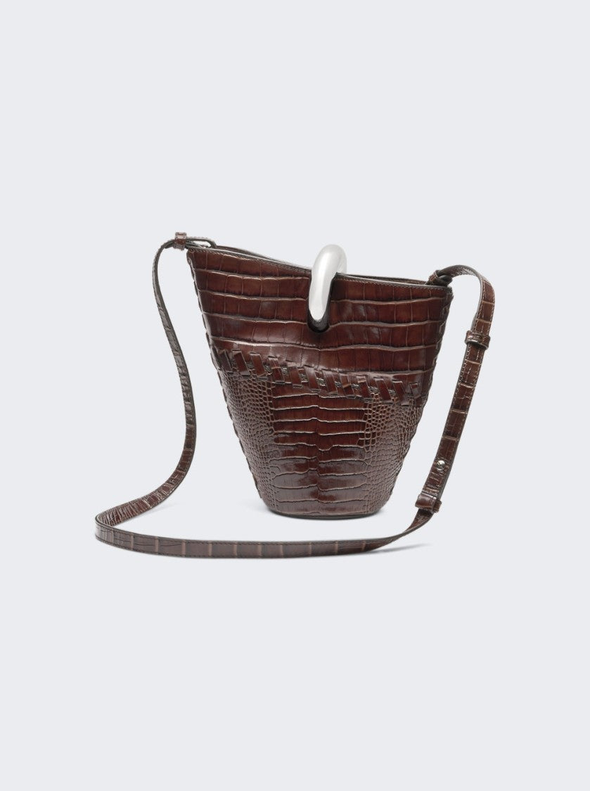 Jacquemus Le Petit Bambola Bag Midnight Brown