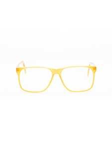 Moli@Limo Vibrant Yellow And Orange Rectangular Optical Frames
